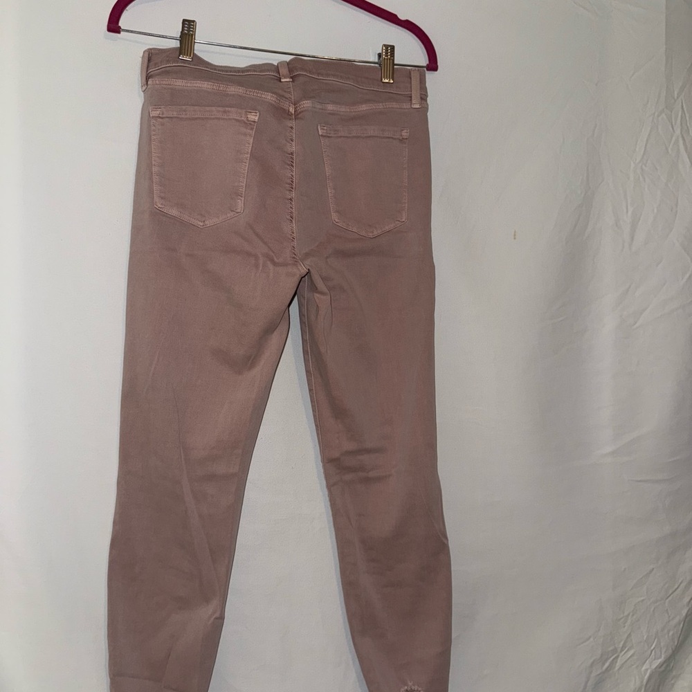 Abrand Women's Dusty Pink Skinny Jeans